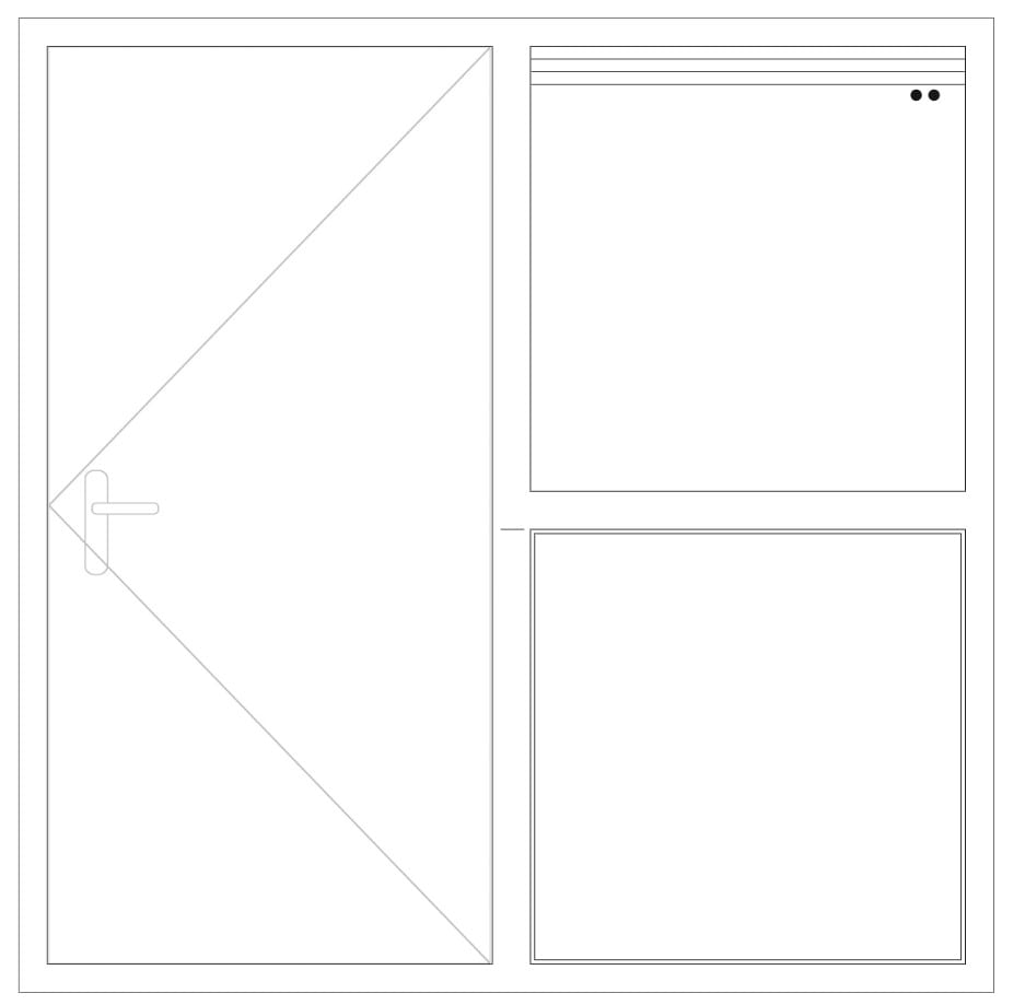 deurkozijn-met-vast-glas